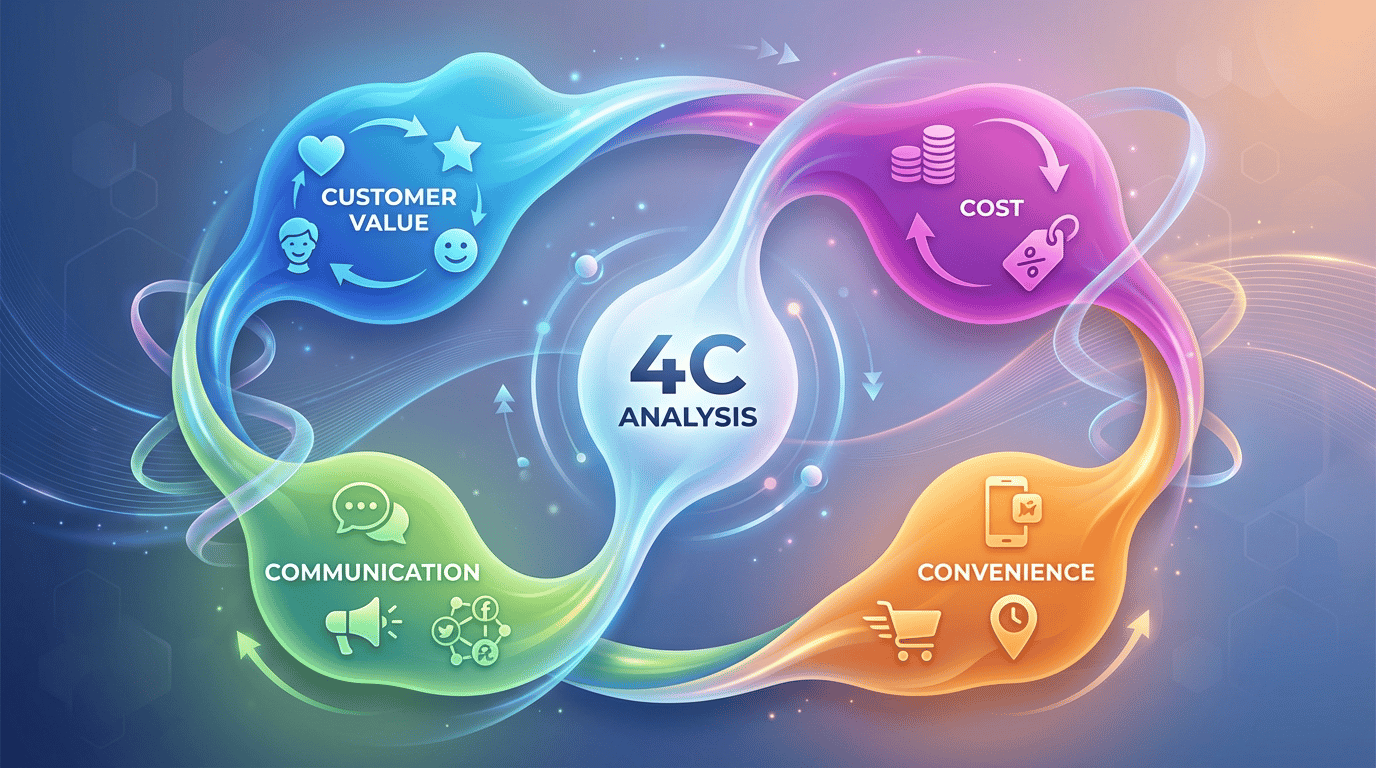 4C分析とは？意味・メリット・実践方法をわかりやすく解説