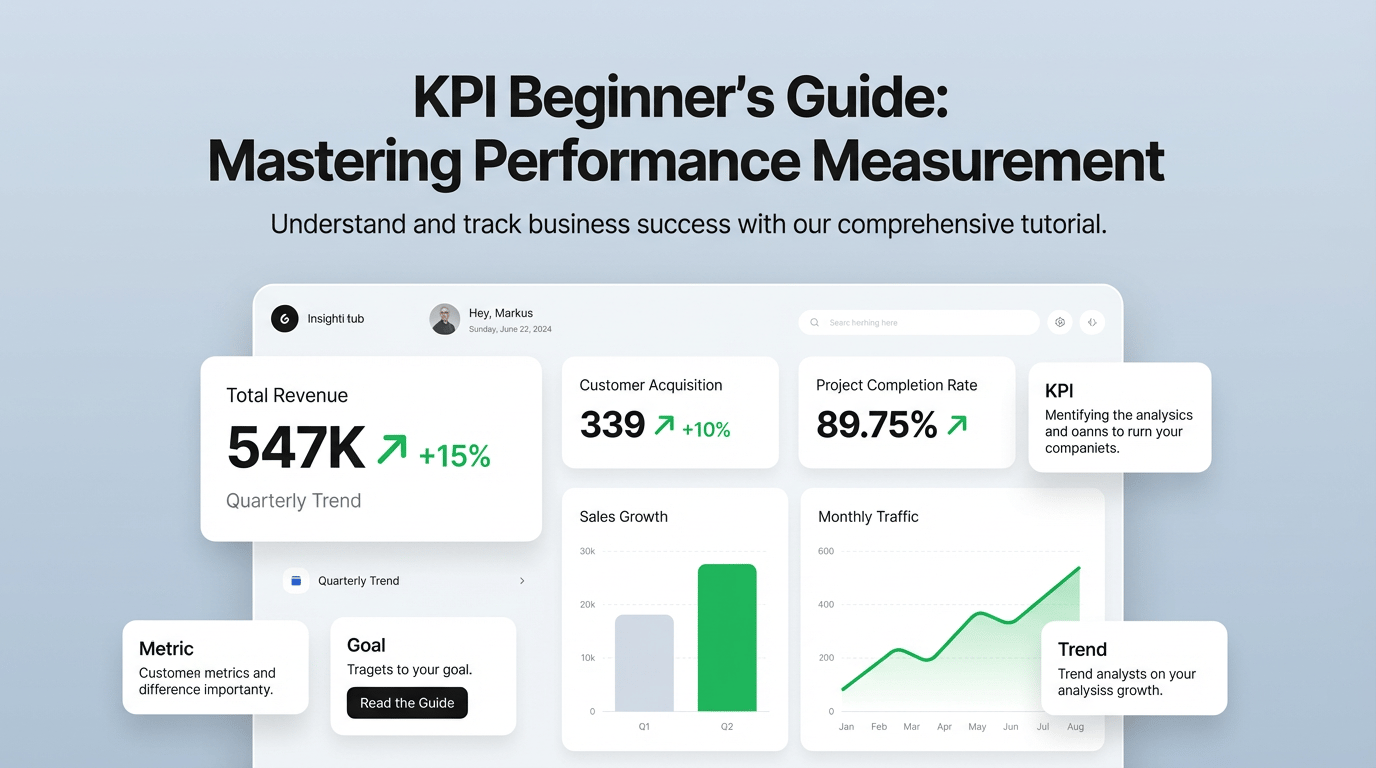 KPIとは？意味・KGIとの違い・設定方法をわかりやすく解説